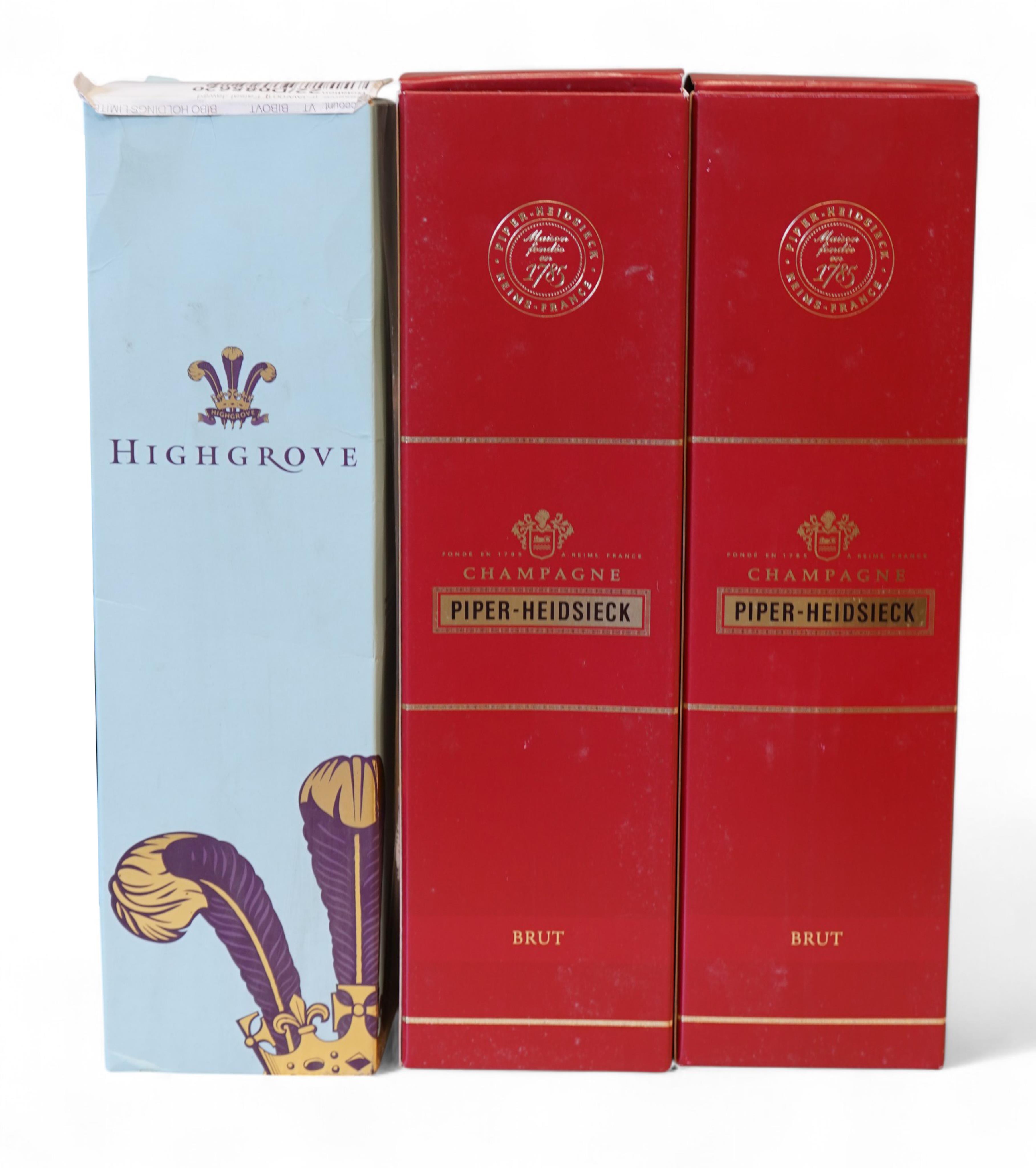 Champagne: A mixed parcel